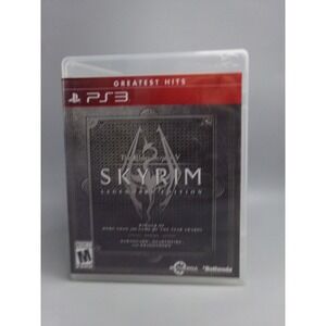 The Elder Scrolls V Skyrim Legendary Edition Greatest Hits PS3 Video Game